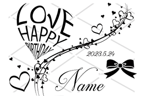 オリシャンパン 誕生日祝い