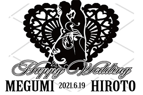 オリジナルシャンパン 結婚祝い